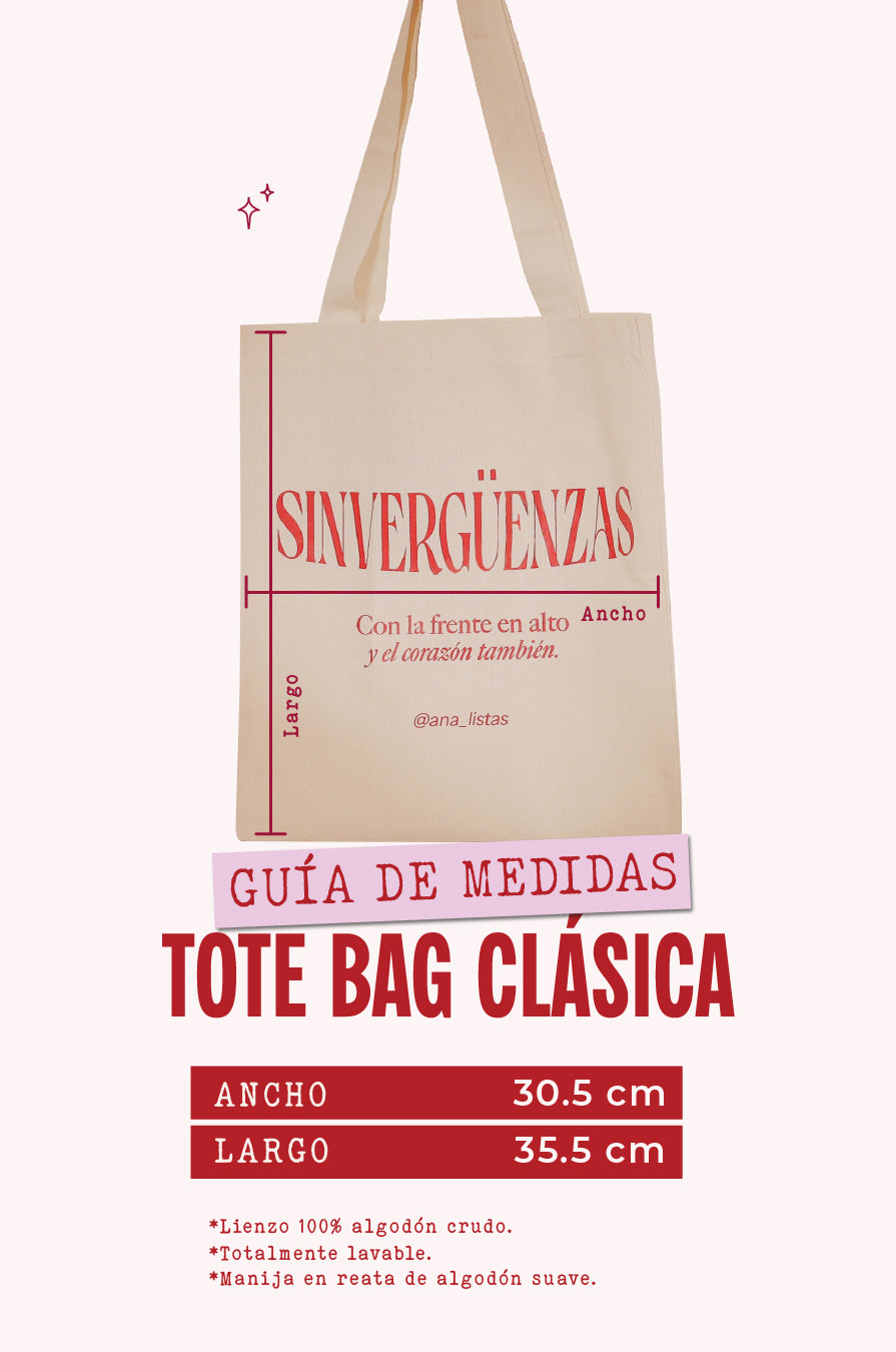 TOTE BAG SIN VERGÜENZA