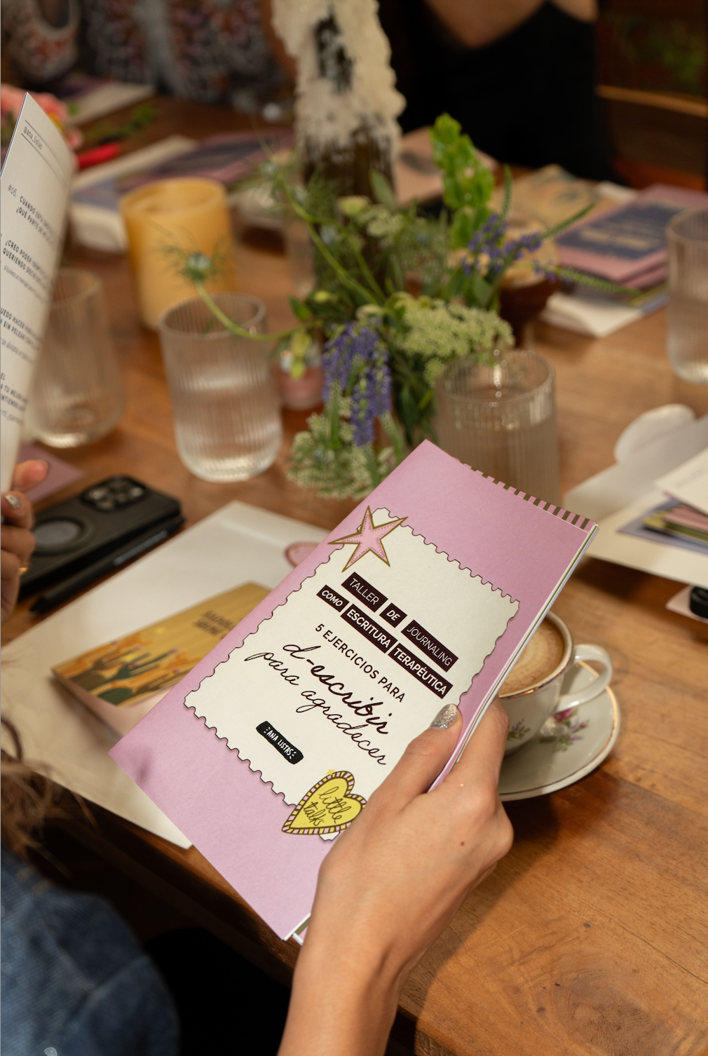 Brunch de journaling como escritura terapéutica