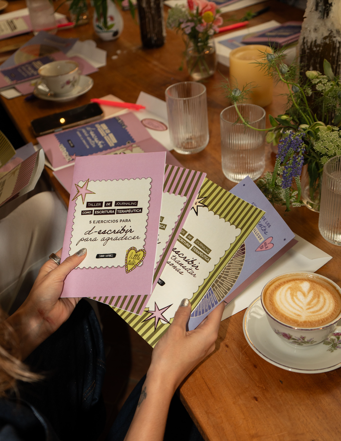 Brunch de journaling como escritura terapéutica